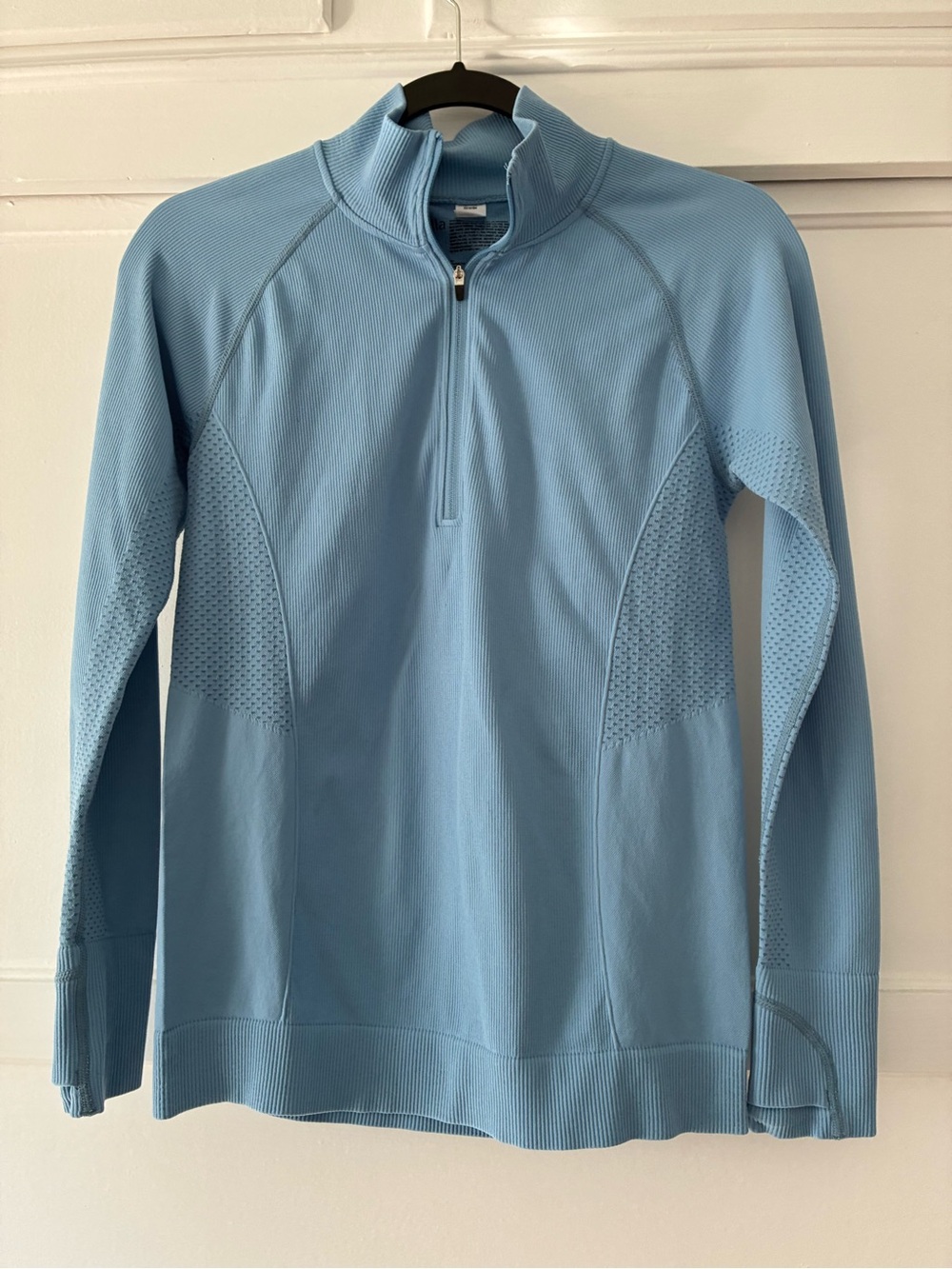 Zella Light Blue Half-Zip Performance Pullover